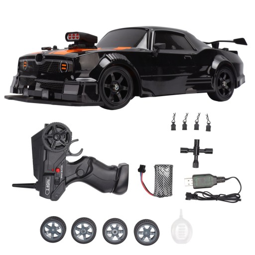 16A04 1/16 RC samochód do driftu symulowany napęd na 4 koła z oświetleniem