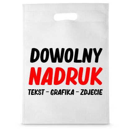 TORBA Z NADRUKIEM EKO REKLAMA LOGO GRAFIKA NADRUK