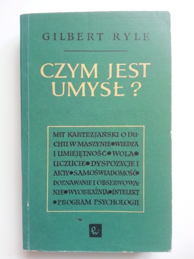 Czym Jest Umysł , RYLE