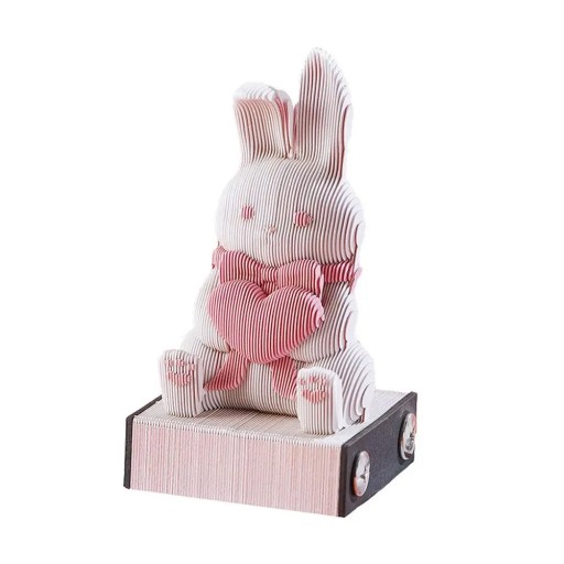 3D Notepad Green Treehouse 3D Calendar 2024 3D Memo Pad Block Notes