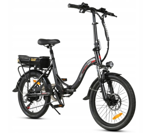 Rower Elektryczny motorower e-bike 80km 20''