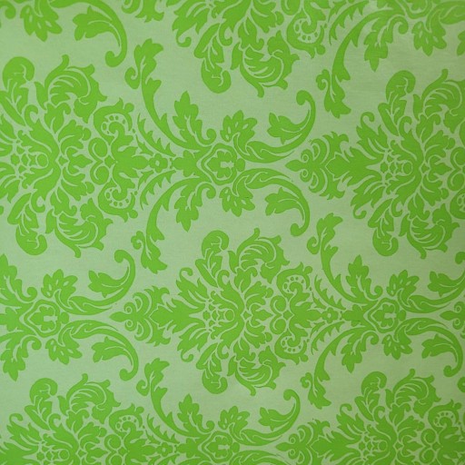Papier zielony wzór do pakowania 57cmx2m 2m710