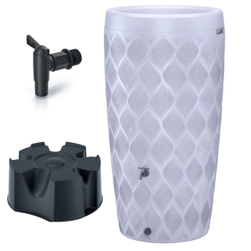 Zbiornik na deszczówkę Flow 240l, kranik, podstawa