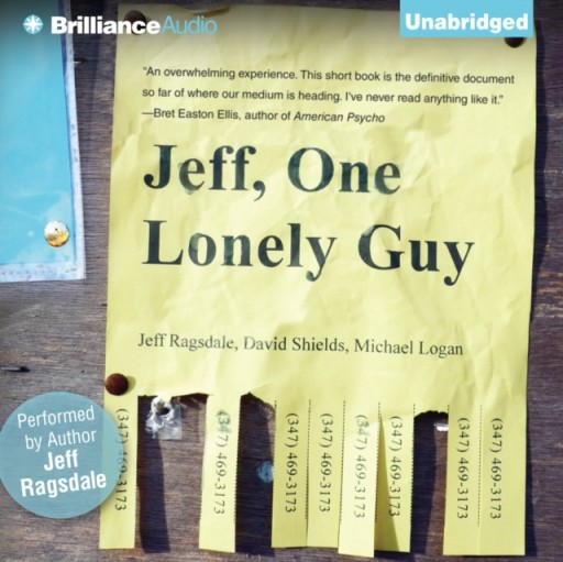 Jeff, One Lonely Guy - Ragsdale, Jeff AUDIOBOOK
