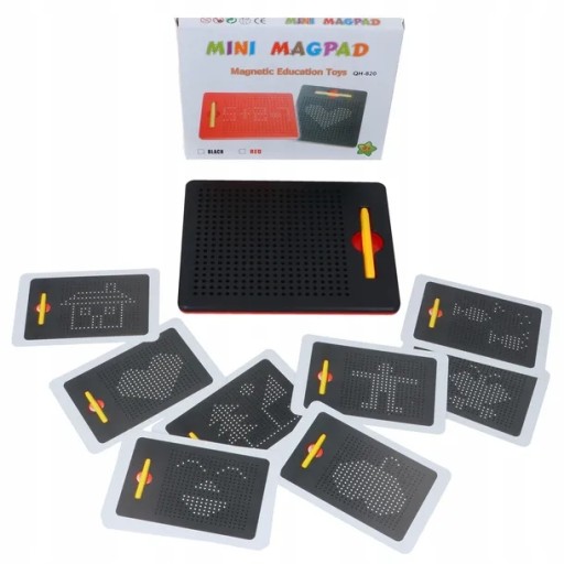 TABLICA Magnetyczna KULKI 380 Kulek MAGPAD Rysik