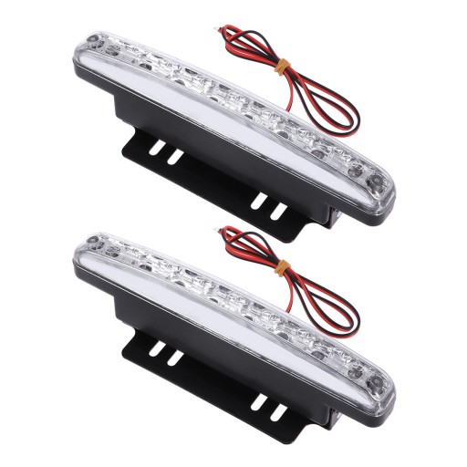8LED ŚWIATŁA DO JAZDY LAMPA SAMOCHODOWA DO JAZDY DZIENNEJ