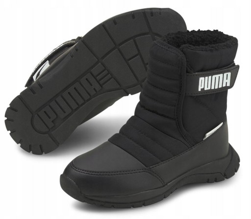 BUTY ZIMOWE ŚNIEGOWCE PUMA NIEVE BOOT WTR AC PS 34,5 OCIEPLONE