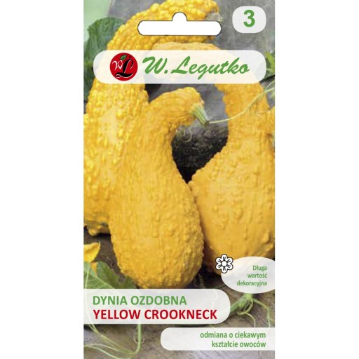 Dynia ozdobna - Yellow Crookneck 1g