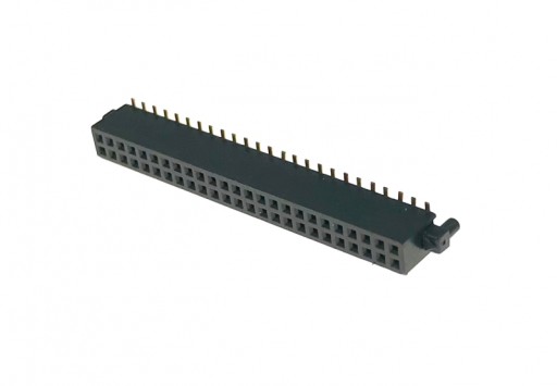 Gniazdo na goldpin 2x25 proste (r 1.27mm) - SMD