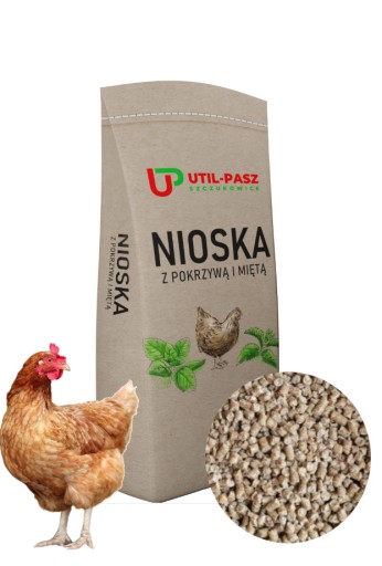 Karma dla niosek z pokrzywą 25kg UTIL-PASZ + nasiona facelii GRATIS