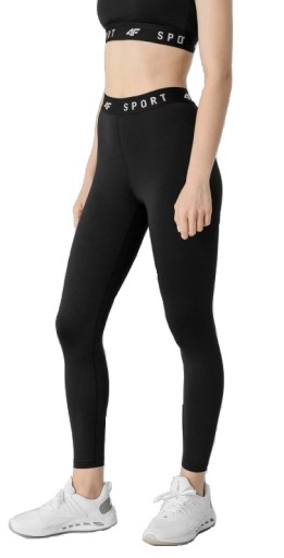 4F LEGGINSY SPORTOWE DAMSKIE TRENING SPDF351 XS