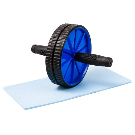 Kółko do ćwiczeń mięśni brzucha podwójne AB Wheel - 4YH