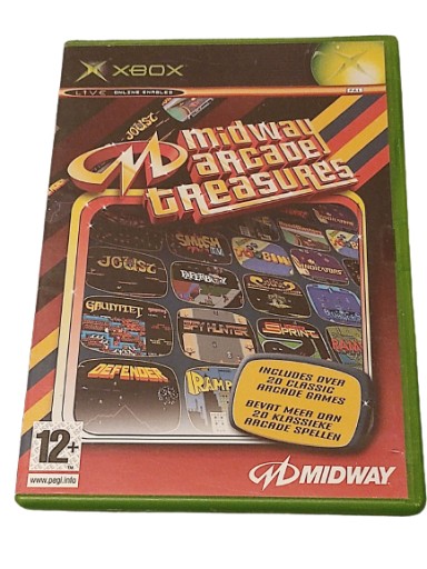 XBOX MIDWAY ARCADE TREASURES GRA MICROSOFT X BOX CLASSIC