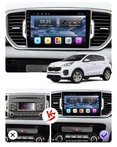 Radio nawigacja Kia Sportage 4 2016-2019 Android WiFI GPS 9
