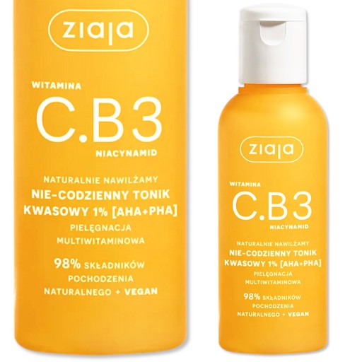 Ziaja tonik kwasowy 1% z witaminą C.B3 120 ml