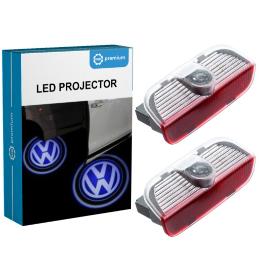 VW PASSAT B6 B7 GOLF V VI PROJEKTOR LED LOGO DRZWI