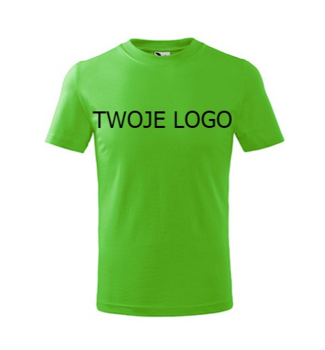 KOSZULKA Z LOGO FIRMY Z HAFTEM, WŁASNE LOGO