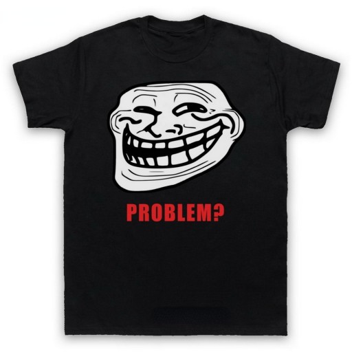 Modna męska koszulka TROLLFACE MEME RAGE