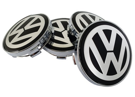 DEKLE DEKIELKI ZAŚLEPKI FELG KAPSLE DO VW 60MM