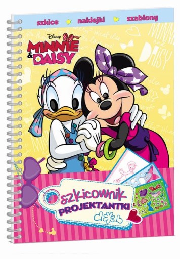 Minnie i Daisy Szkicownik projektantki SKB-2 - KD