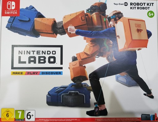 LABO ZESTAW ROBOT KIT NINTENDO SWITCH