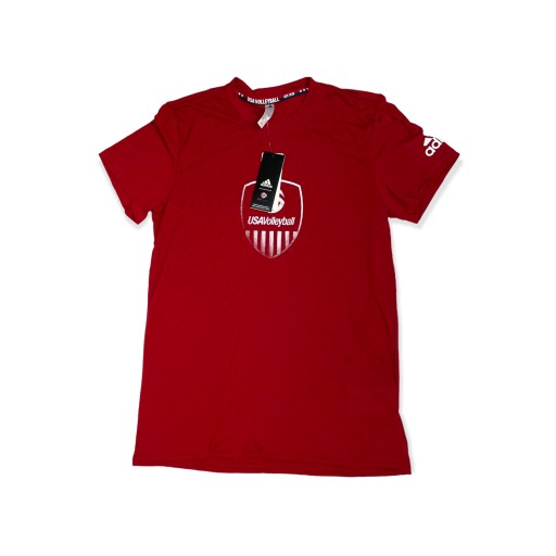 Koszulka t-shirt męski ADIDAS logo VOLLEYBALL XL