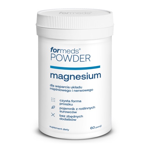 ForMeds F-Magnesium Cytrynian Magnezu 100% Czysty