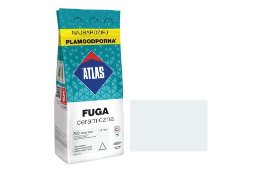 ATLAS Fuga ceram odcienie biel ZIMNY BIAŁY 2 kg N.FC-F-0200-02