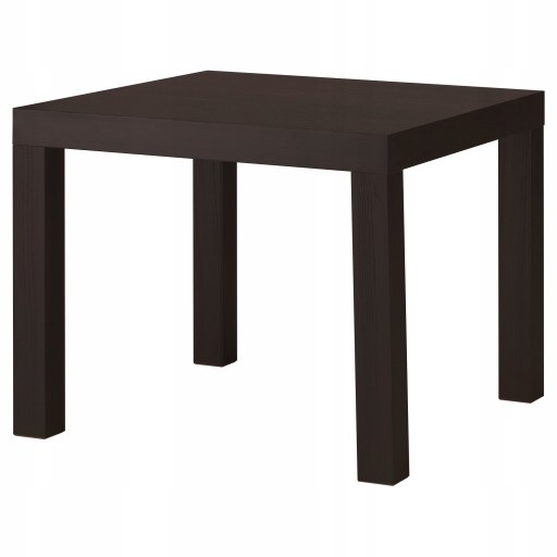 IKEA LACK ŁAWA STOLIK KAWOWY 55x55cm CZARNOBRĄZ