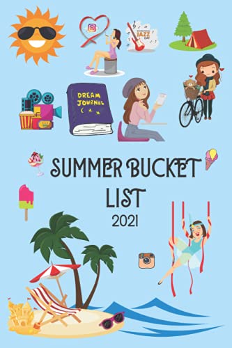 Summer Write and Draw Journal for Teens Summer Bucket list and Drawing Jo