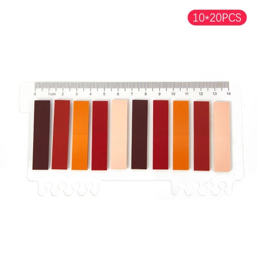 10*20PCS Transparent Index Notes Paper Office