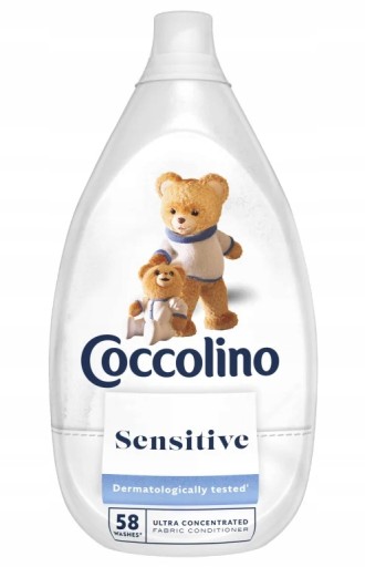 ++ Coccolino Ultimate Care Sensitive Płyn do płukania tkanin 58 prań 870 ml