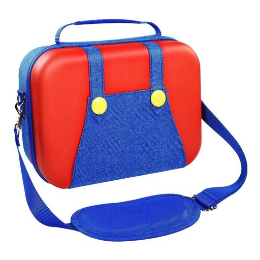 ETUI WALIZKA SUPER MARIO DO NINTENDO SWITCH OLED TORBA NA RAMIĘ KUFEREK