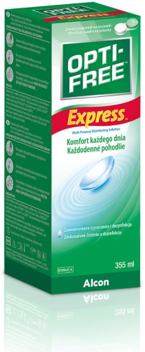 Płyn do soczewek ALCON OPTI-FREE 355ml Express