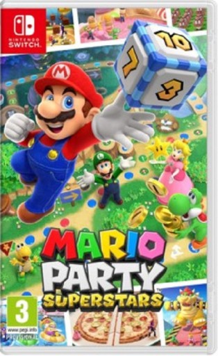 MARIO PARTY SUPERSTARS NINTENDO SWITCH NOWA