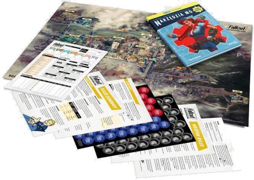 FALLOUT RPG Zestaw Narzędzi Mistrza Gry MG