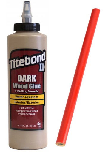 Klej do drewna Titebond II Dark Wood Glue 473ml D3