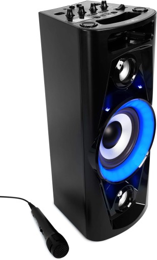 Zestaw do karaoke Reflexion PS07BT 320 W czarny