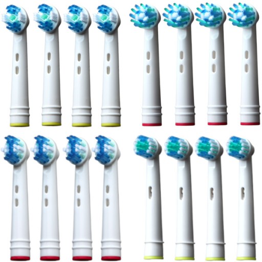 16x Końcówki do Oral-b White Precision Floss Cross