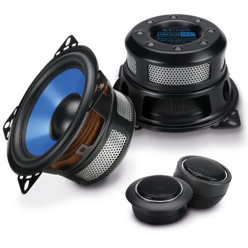 Sinustec ST-100 głośniki samochodowe 10cm / 100mm System - Compo maskownice