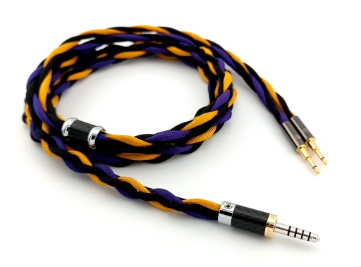 Ręcznie wykonany zbalansowany kabel AUDIOQUEST NIGHTHAWK / NIGHTOWL 4,4mm