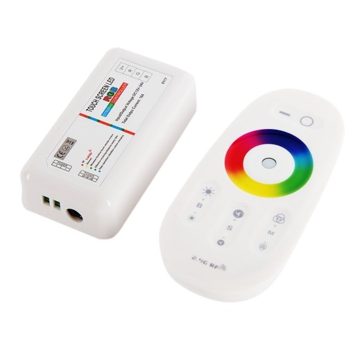 Sterownik kontroler taśm LED RGB RADIOWY DOTYKOWY