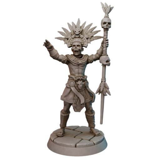 Aztec Shaman RPG D&D Pathfinder