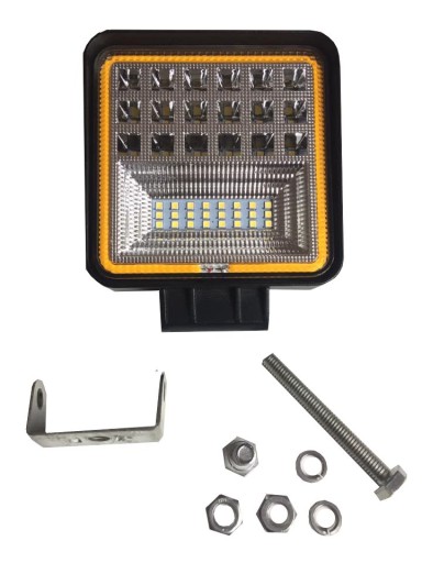 Lampa robocza halogen obrysowe 9-32V 10x10 cm