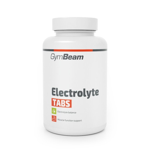 ELEKTROLITY SÓD POTAS MAGNEZ WAPŃ NAWODNIENIE PO TRENINGU - GymBeam 90 tab