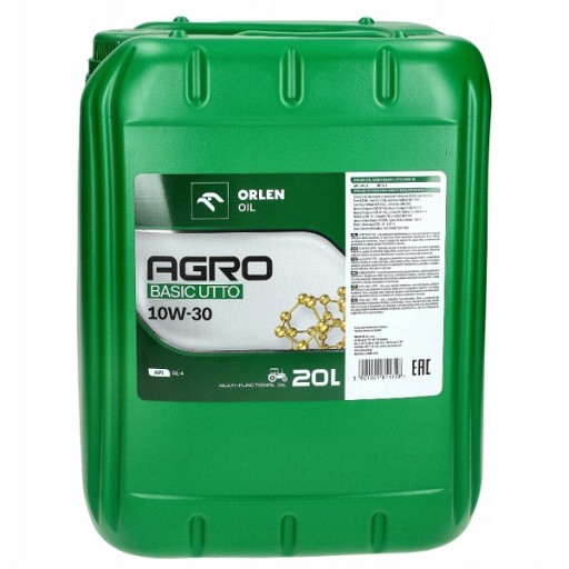 ORLEN AGRO UTTO 10W30 olej przekładniowo - hydrauliczny 20L