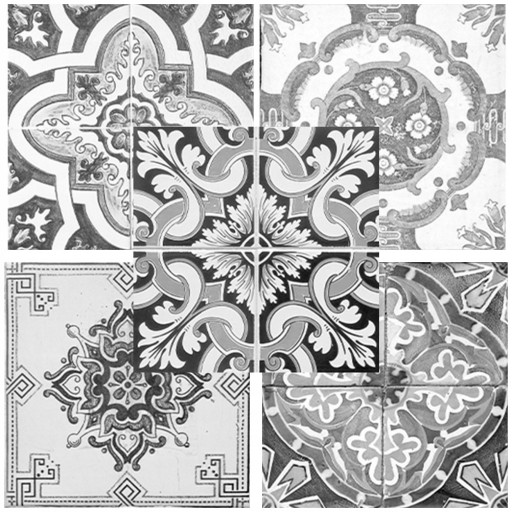5PCS Vintage Tile Stickers tile stickers