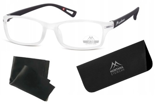 OKULARY DO CZYTANIA PLUSY DO KOMPUTERA ETUI +1.0