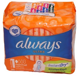 Podpaski Always Ultra 1 NORMAL 10szt