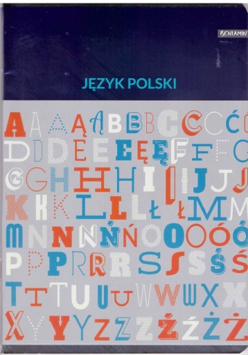 JĘZYK POLSKI ZESZYT A5/60k LINIA 70g ŚCIĄGA